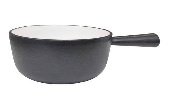 Heidi Cheese Line Zubehör Caquelon Gusseisen schwarz Ø 18 cm