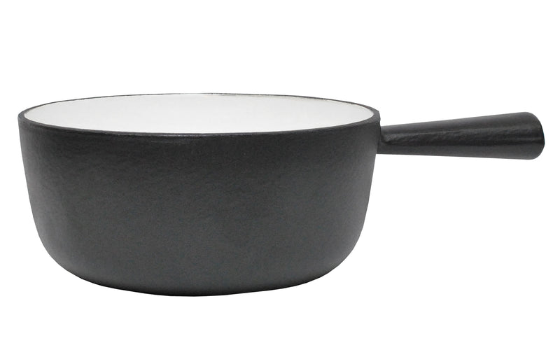 Heidi Cheese Line Zubehör Caquelon Gusseisen schwarz Ø 20 cm 1.8 Lt.
