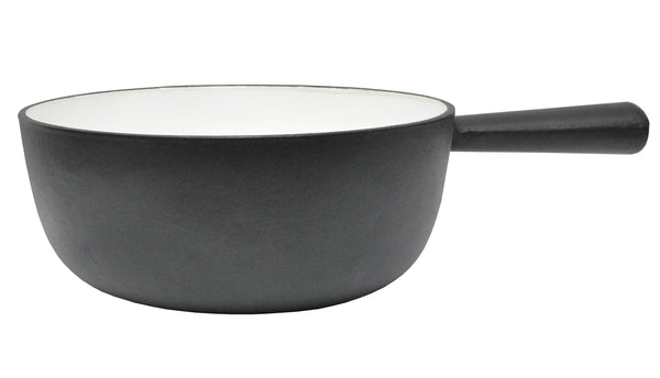 Heidi Cheese Line Zubehör Caquelon Gusseisen schwarz Ø 22 cm 2.3 Lt.