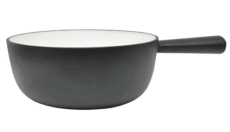 Heidi Cheese Line Zubehör Caquelon Gusseisen schwarz Ø 22 cm 2.3 Lt.
