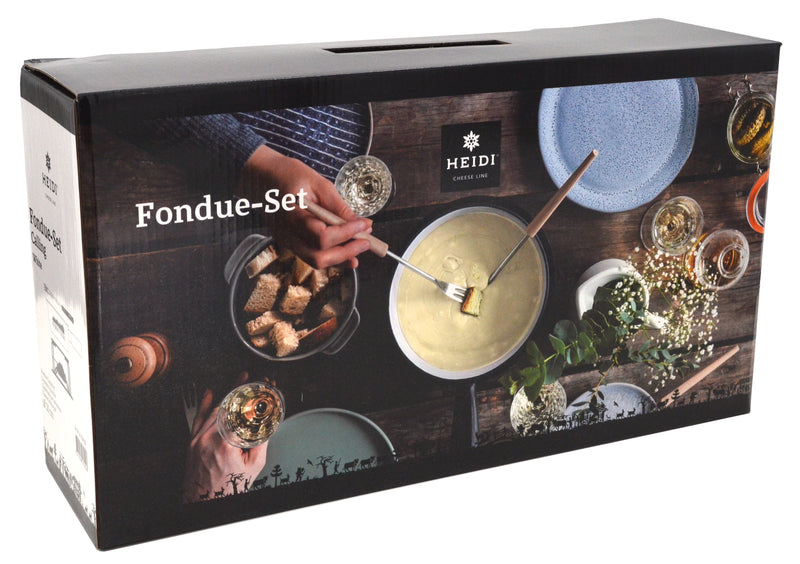 Heidi Cheese Line Zubehör FONDUE IS CALLING Fondue-Set