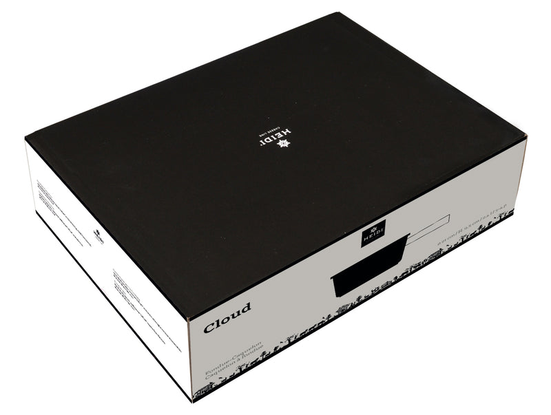 Heidi Cheese Line Zubehör Aluminium Caquelon schwarz 21cm