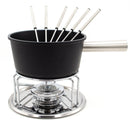 Heidi Cheese Line accessories fondue set aluminum black 21cm