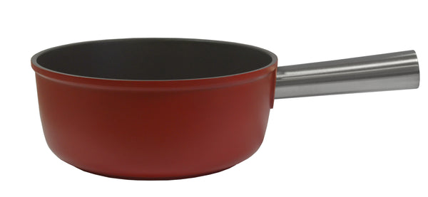 Heidi Cheese Line Zubehör Caquelon aus Aluminium rot Ø 21 cm, H 90 mm 2.4 Lt.