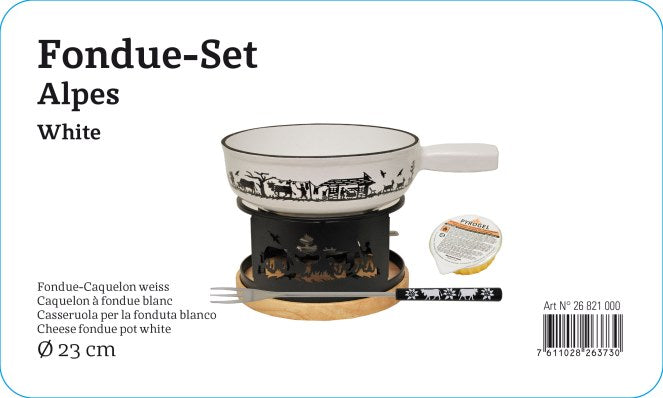 Heidi Cheese Line Zubehör ALPES Fondue-Set 9-tlg BC
