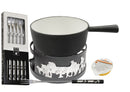 Heidi Cheese Line Zubehör SILVER APP.Fondue-Set 9-tlg BC