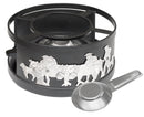Heidi Cheese Line Accessories Silver Appenzell Rechaud Ø 21 cm, H. 9.5 cm