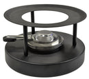 Heidi Cheese Line Zubehör Black Rechaud schwarz mit Brenner Ø 20.5 cm