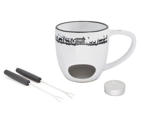Heidi Cheese Line Zubehör ALPES Choco Fondue set
