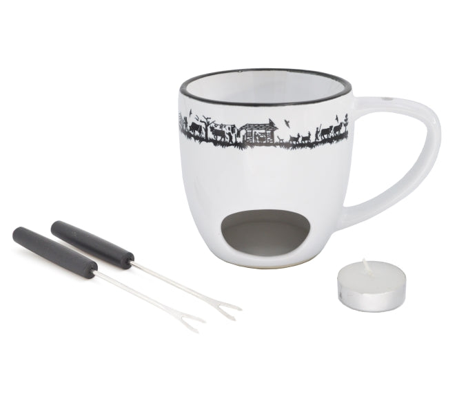 Heidi Cheese Line Zubehör ALPES Choco Fondue set
