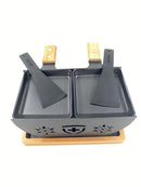 Heidi Cheese Line Racletteofen FLOWER Raclette 2 Personen