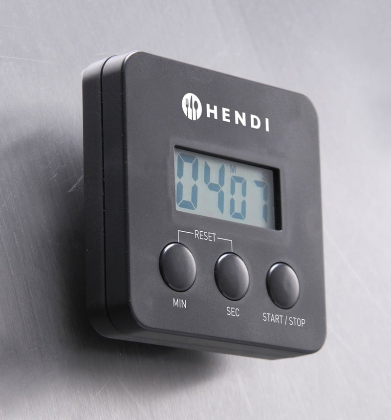 HENDI Timer Digitale Küchenuhr 67x20x67mm