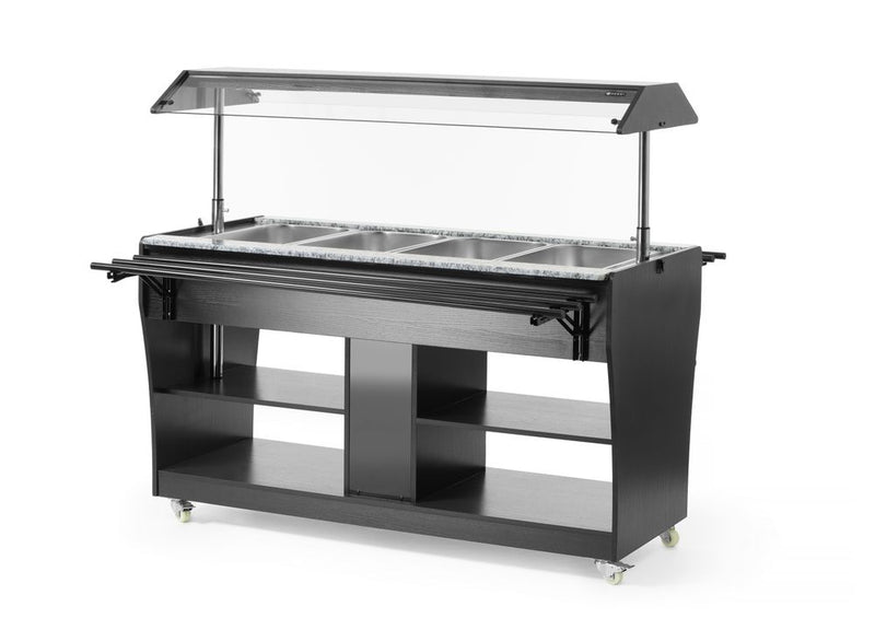 HENDI Buffet-Theke beheizt GN 1/1 1490x765x1370mm