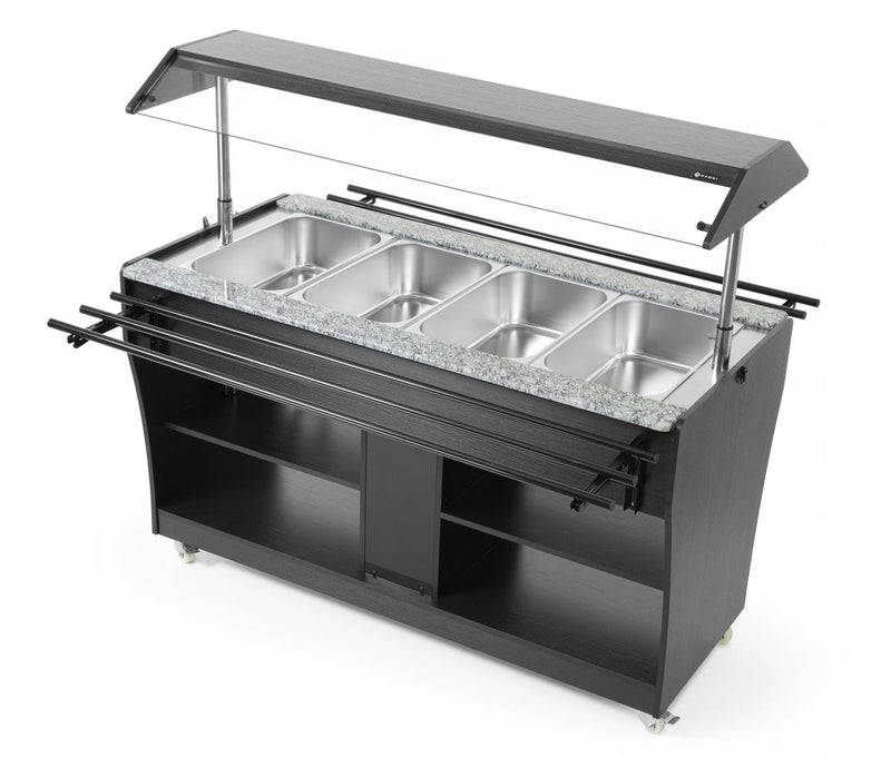 HENDI Buffet-Theke beheizt GN 1/1 1490x765x1370mm