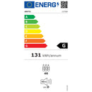 HENDI Weinkühlschrank Arktic, 133 Liter, 46 Flaschen