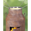 Nouvel Fondue-Set und Grillofen Outdoor Milchbotte