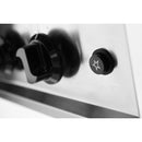 HENDI Gaskocher Gasherd KTP-96 5-flammig Erdgas