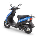 Luxxon Motorroller ECO 45 km/h blau EFI