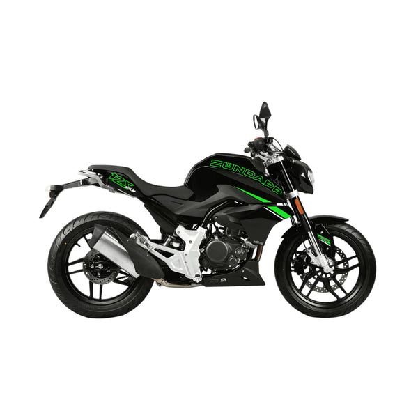 Zündapp Motorrad ZRN 125 Naked ABS,105 km/h, grün