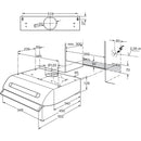 Electrolux Dunstabzugshaube DVK5511WE