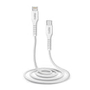 Cavo di ricarica SBS USB -C - Lightning, bianco