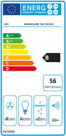 AEG extract hood AWH6416AM, 60cm