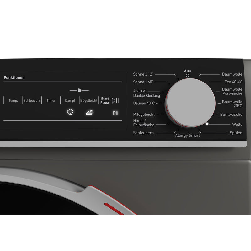 Sharp Washing tower set 8kg, gray, A/A +++