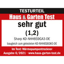 Sharp Wäschetrockner 8kg, KD-NHH8S9GA3-CH, C, grau