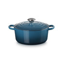 Le Creuset Pfanne Signature Gusseisen-Bräter, Ø 24cm, Teal