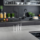 Bamix Zubehör Becherset 400ml+600ml mit Deckel schwarz