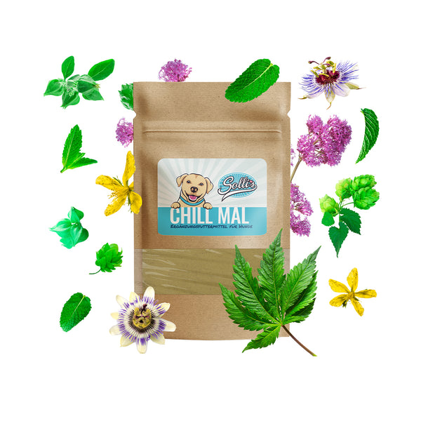 Sollis Dog Feed Solli's Fe Dog Herbal Love - Chill Times 100g