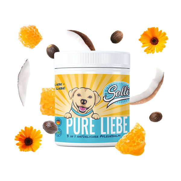 Sollis dog care & hygiene Solli`s pm dog pure love - 3 in 1 natural nursing balm