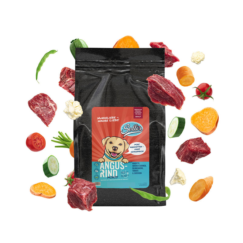 Sollis Hund Futter Solli`s TF Hund Angus-Rind-Minis 6kg