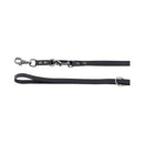 Guida Flamingo Linen regolabile Seattle in pelle Nera 200x1,2 cm