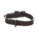Feningo collare in pelle Denver Brown L