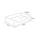 Flamingo Basket Carlota Grey S