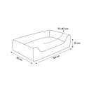 Flamingo ceste carlota grigio l