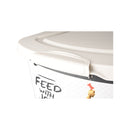 Flamingo Dog a casa Contenitore di stoccaggio Cibo secco 38L / 14 kg