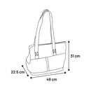 Flamingo dog da trasporto per cani portante corda nera