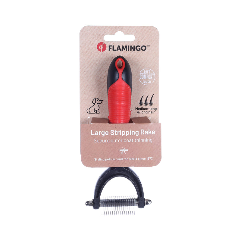 Flamingo Hund Pflege&Hygiene Entfilzungs-Kamm Premium Care L