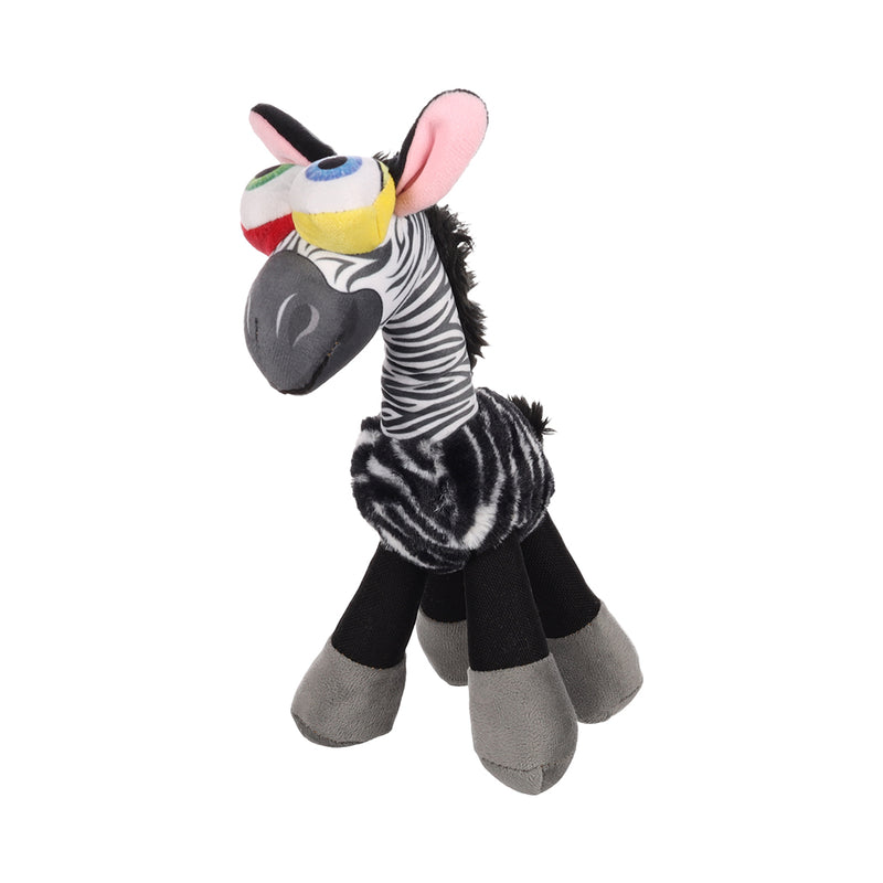 Flamingo Hund Spielzeug Plüschtier Zebra
