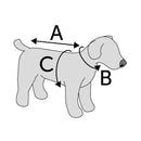 Flamingo Dog on the Way Impercoat Ciro giallo riflettendo 45 cm