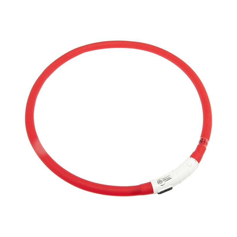 Flamingo Dog on the Way Luminous Band Nera Visio Red