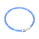 Flamingo Dog on the Go Light Neck Band Nera Visio Blue