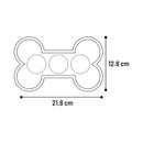 Flamingo Dog At Home Leak Mat Yummene Petrol