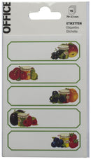 Office Büro / Papeterie Etiketten Einmach 79x23mm 15 Stück