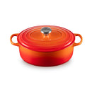 Le Creuset Pfanne Signature Gusseisen-Bräter, 31cm, oval
