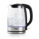 Domo Wasserkocher DO9266WK, Glas, 1.7 Liter