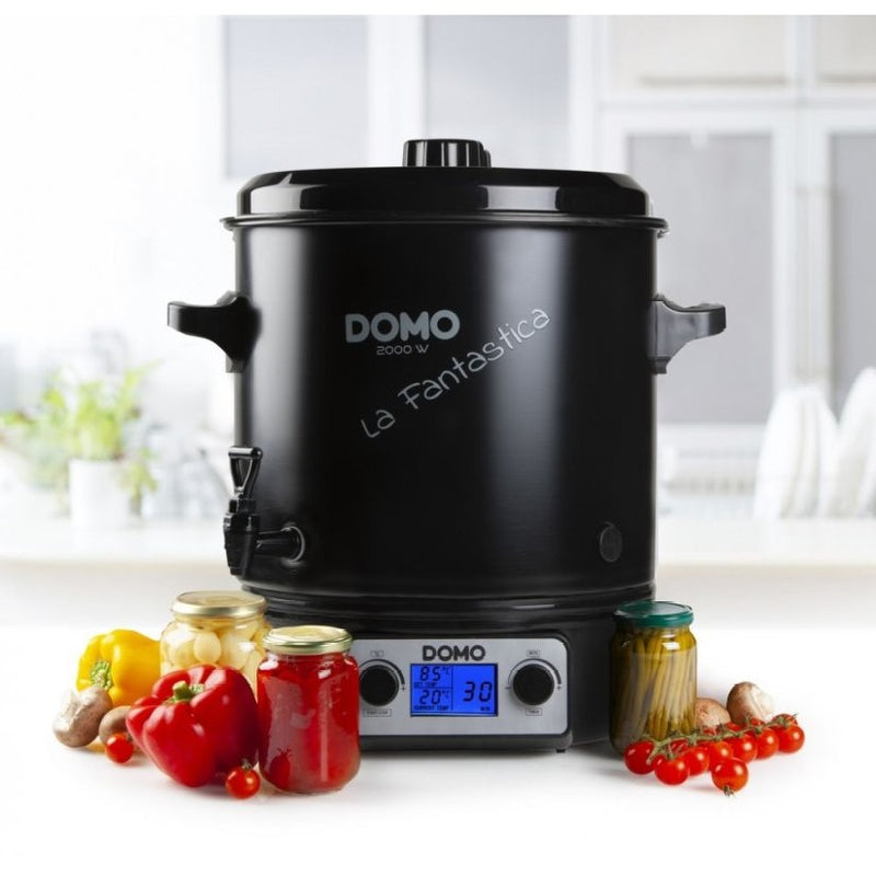 Domo ochoctmat do42327pc, noir, 27 litres