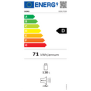 Domo Kühlschrank DO91703R, 120 Liter
